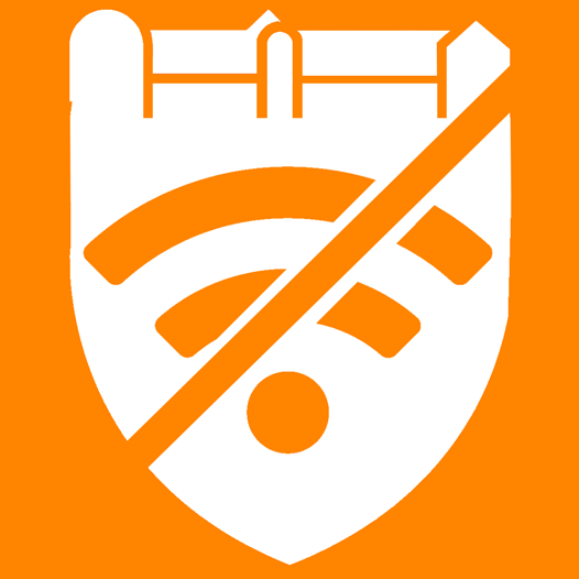 Keine-permanente Funkstrahlung Symbol