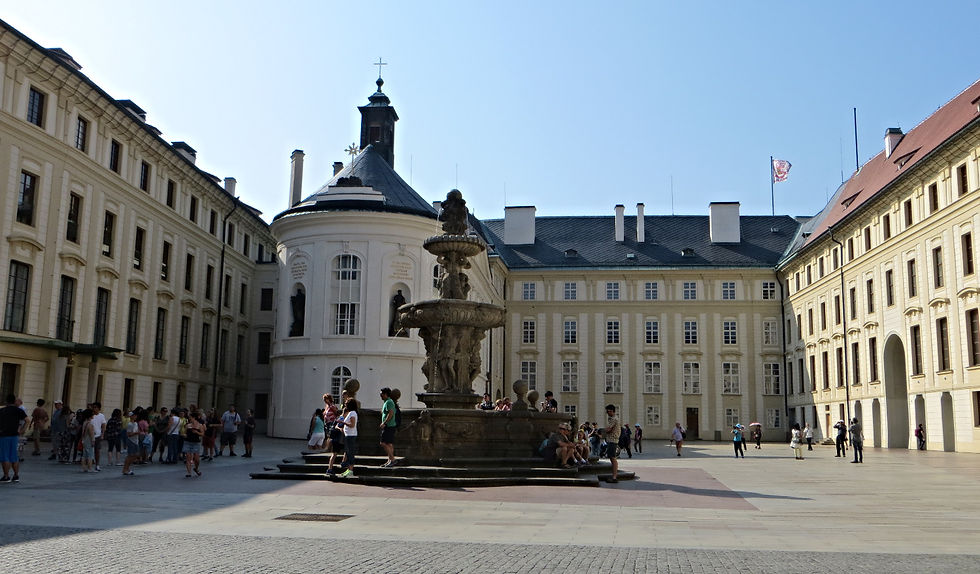Prague Castle Courtyard