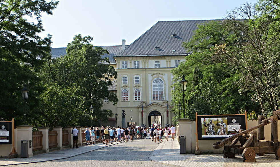 Prague Castle Entrance