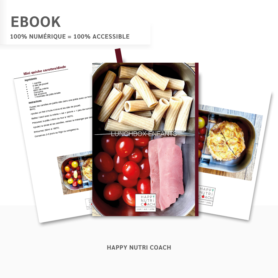 Miniature : Ebook lunchbox enfants par Happy Nutri Coach
