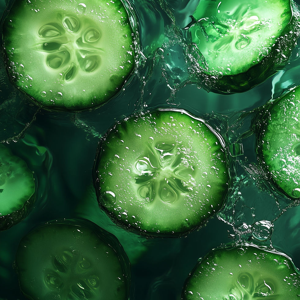eau au concombre