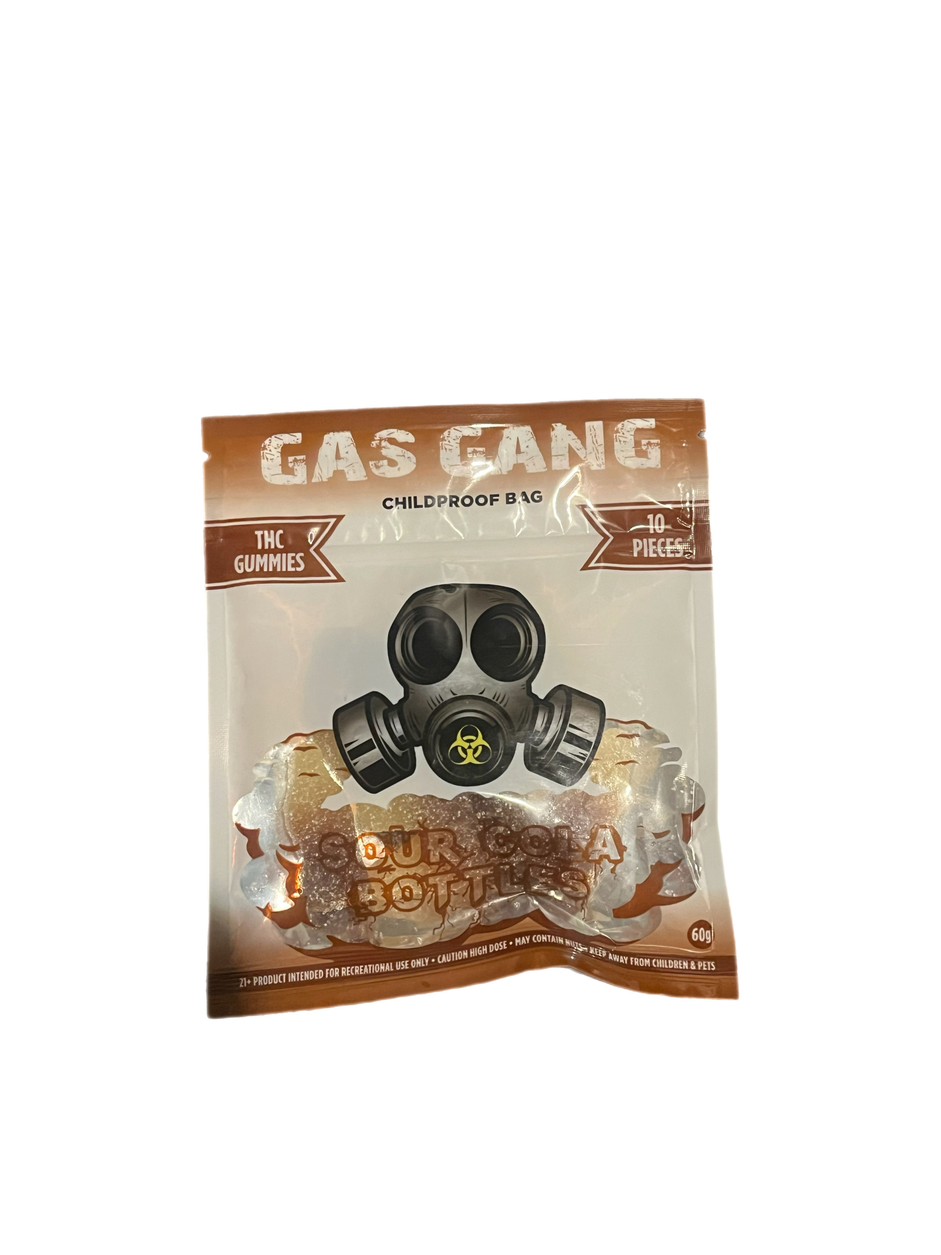 Gas Gang 1000mg Gummies Cola Bottles 