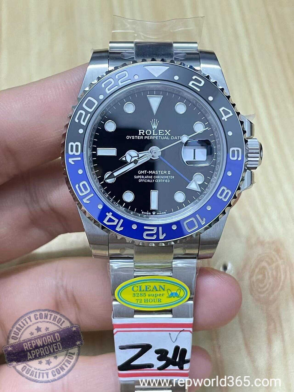 Clean Factory GMT Master II Batman  Super Clone