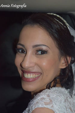 Quésia Cristina no Salão de Beleza (