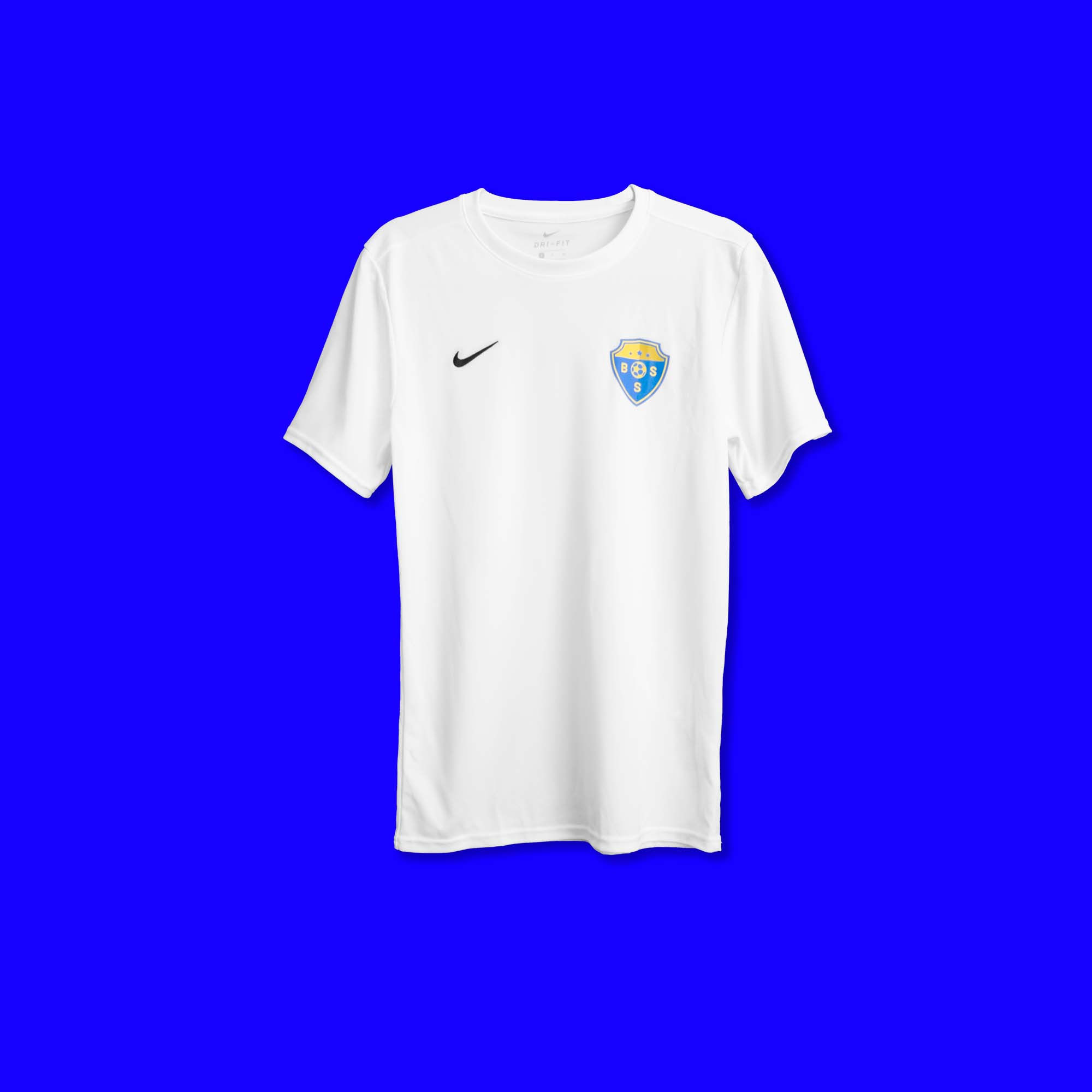 White Bright Star Tee Drifit