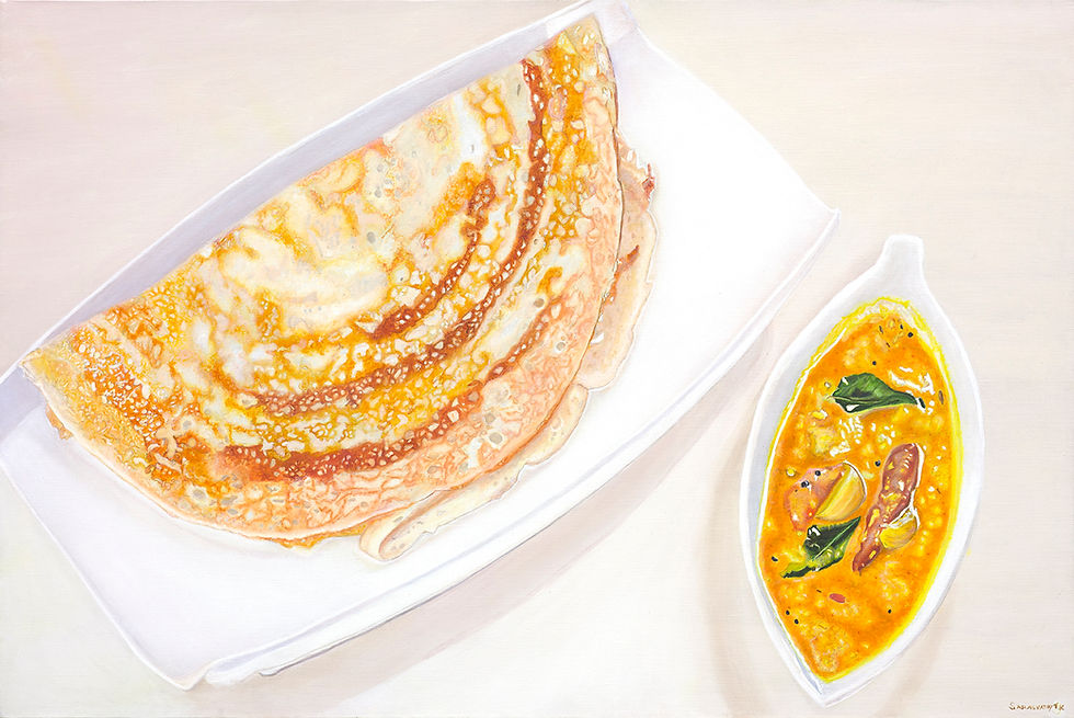 Dosa and Sambar ICC Sarasvathy TK