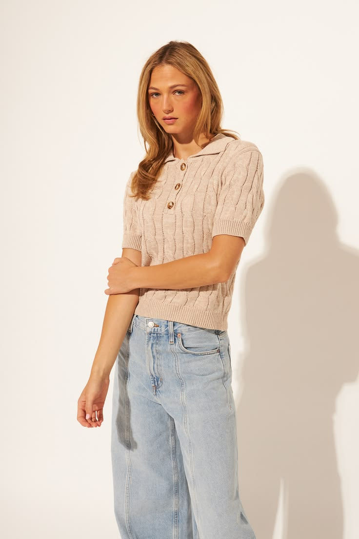 Timmy Sweater | Light Mocha