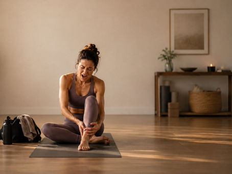Sore muscle or fatigued muscles?