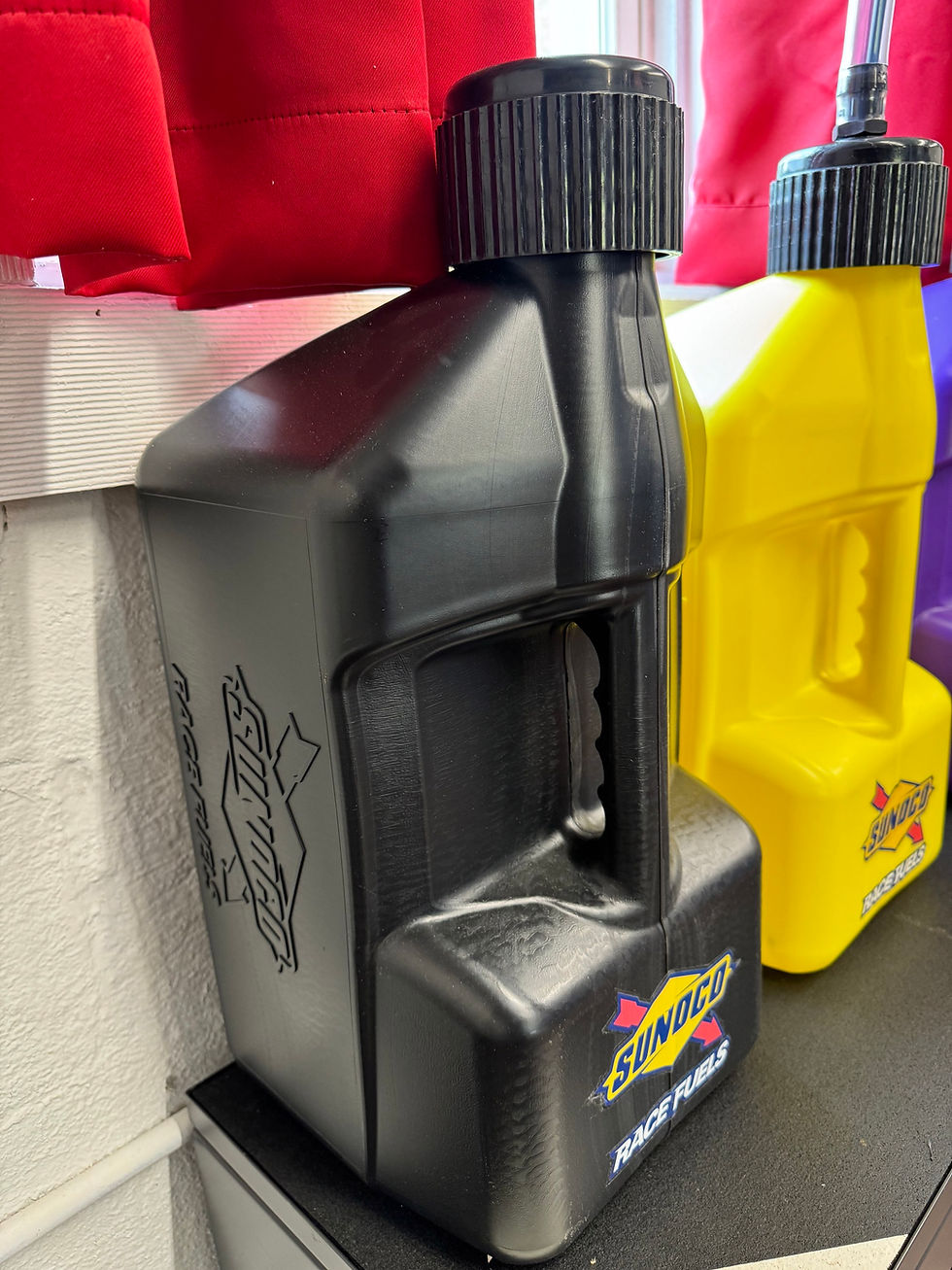 Thumbnail: Sunoco Race Fuel Jugs 