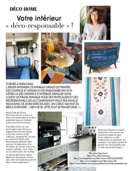 Article dans Maison&Jardin