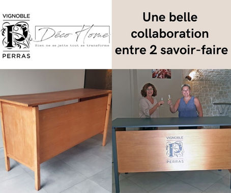 Une belle collaboration entre 2 savoir-faire !