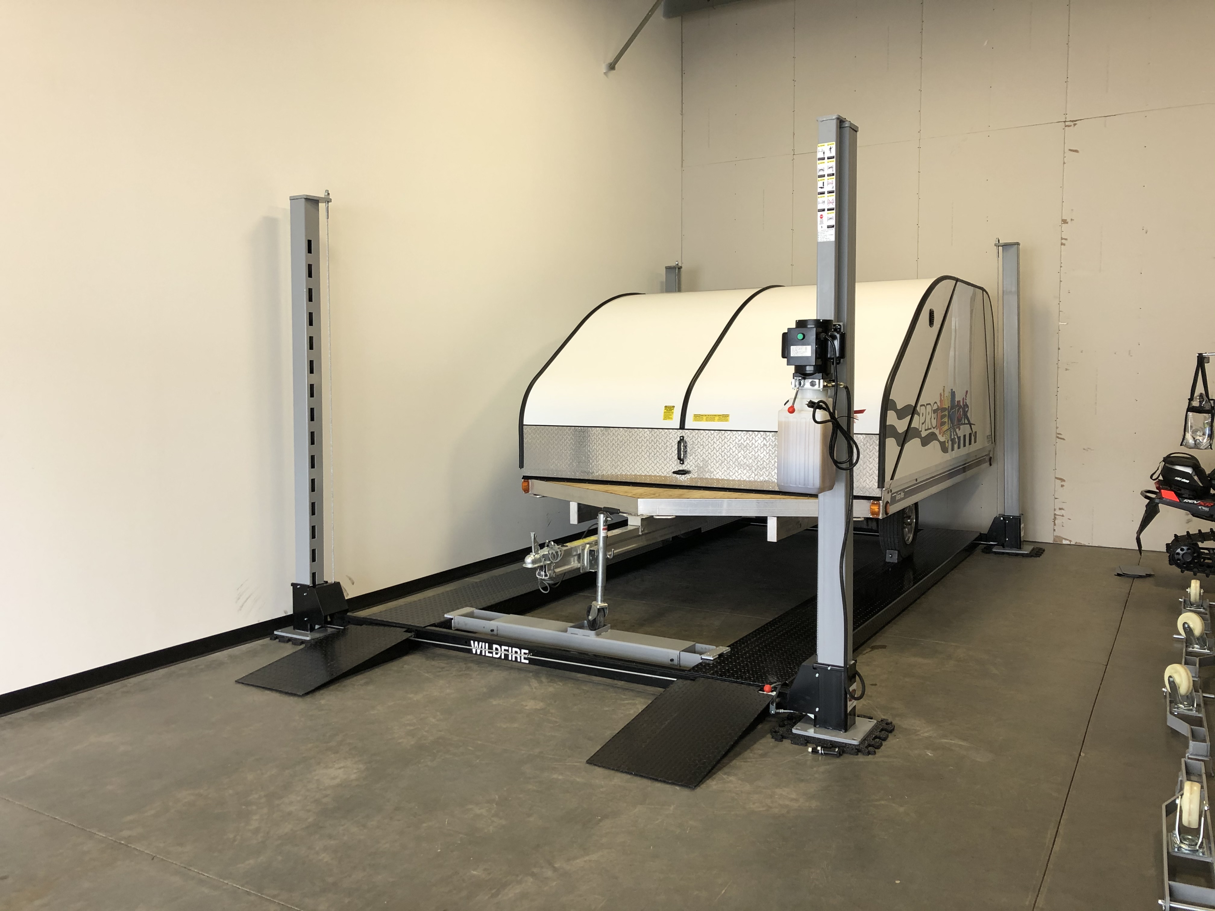 4 Post Trailer Lift wildfirelifts