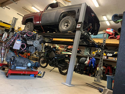 Wildfire XLT with project truck.jpg