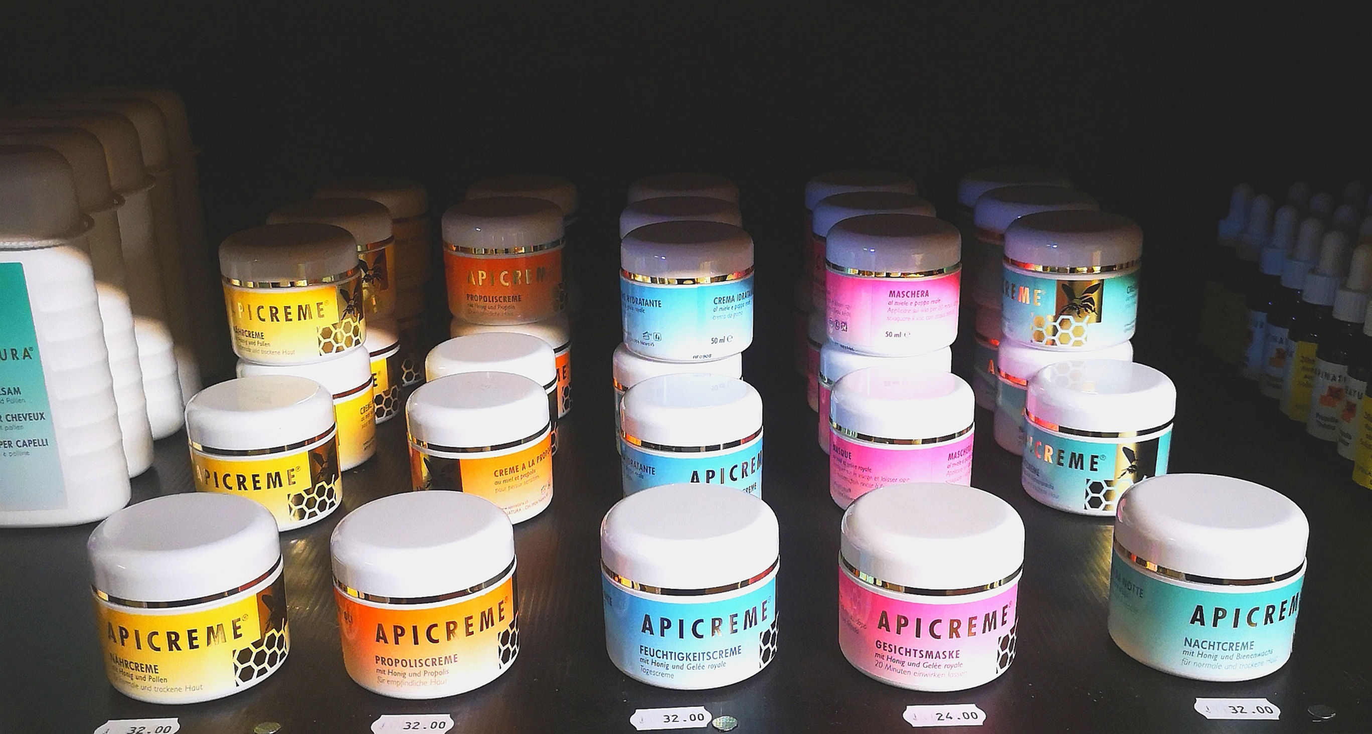 Apicrème à base de cire vierge