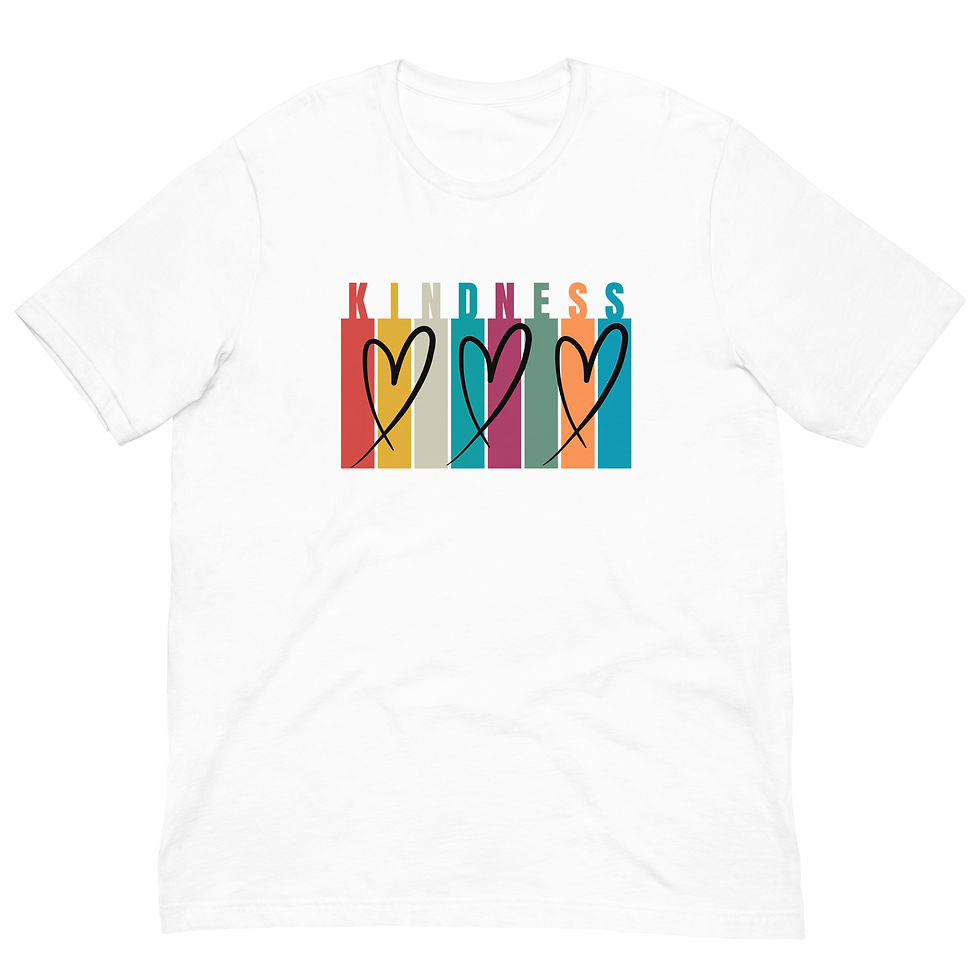 Thumbnail: Retro kindness unisex T-Shirt