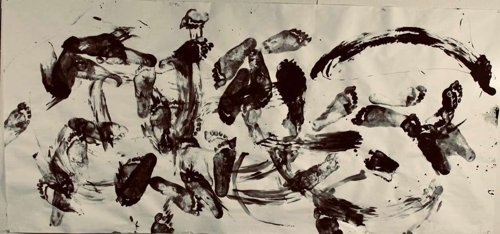 Dancing feet
