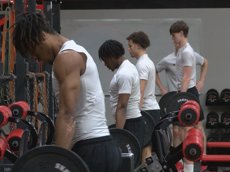 Inside Redhawks strength & conditioning