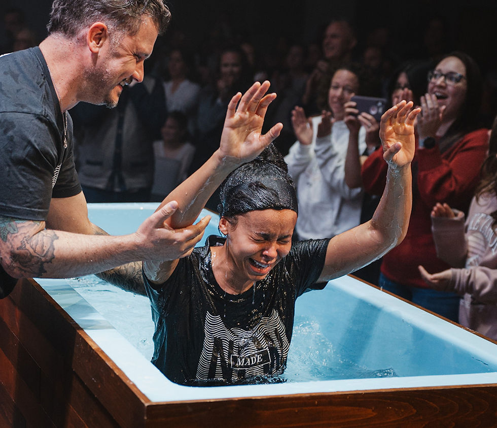 Woking Sunday service & Baptism