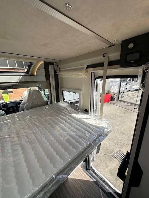  Zona notte Mobilvetta Kea Kompakt 55 pronta per l’uso