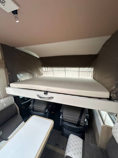 camper con letto basculante con finanziamento Lazio