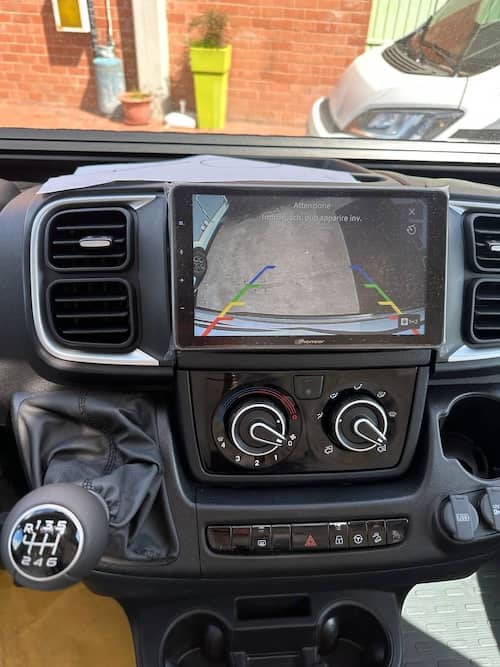 Cruscotto Fiat Ducato del Mobilvetta Kea Kompakt 55
