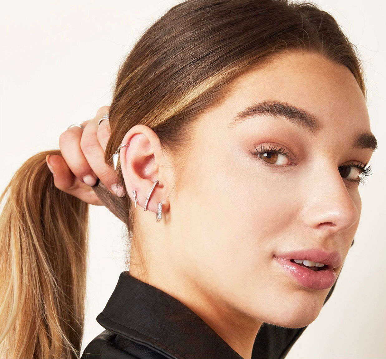 Earrings Diamond square 