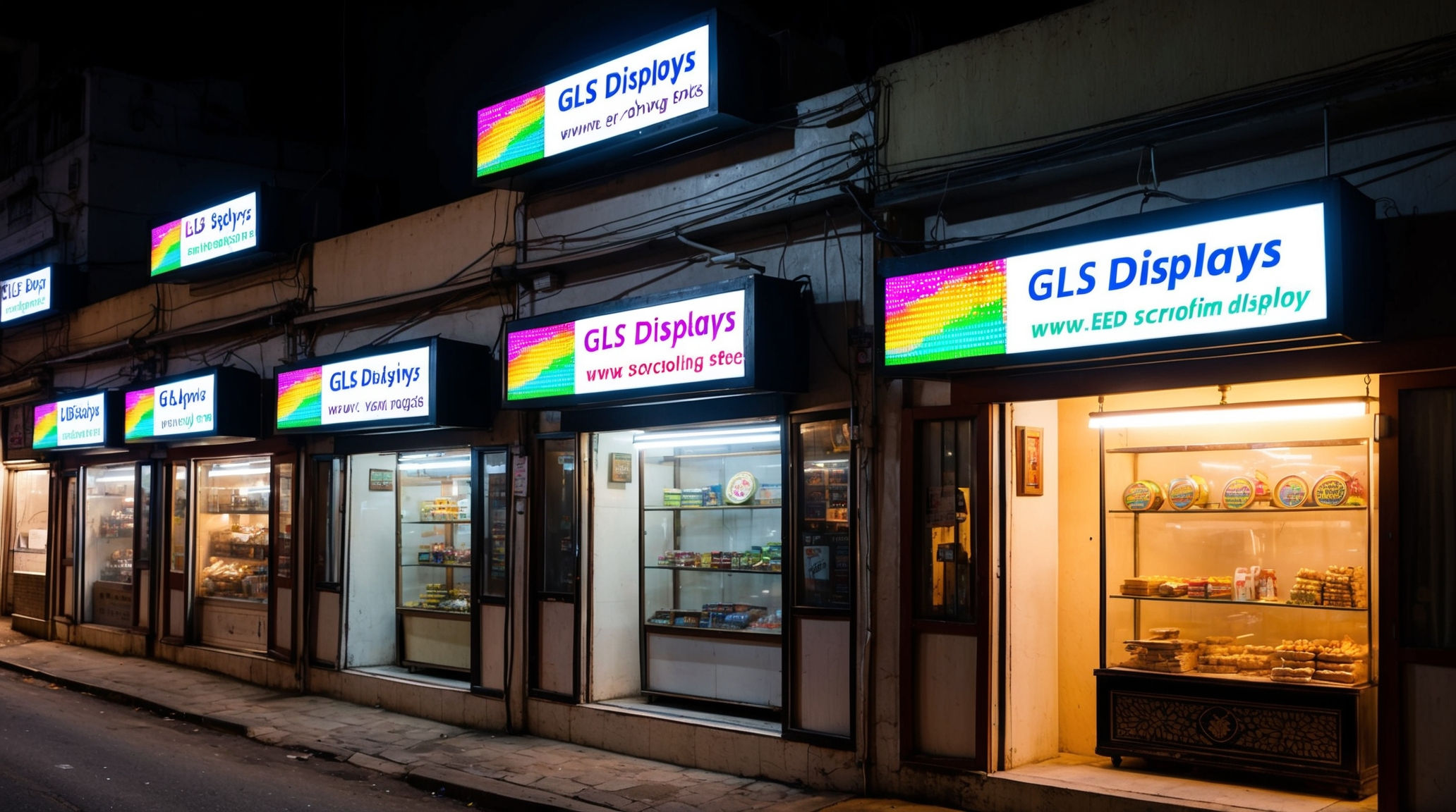 P6 LED Scrolling Display