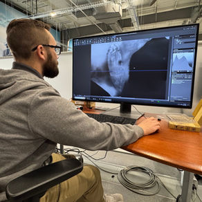 Lauer Foundation Visits Leading Edge Micro CT Facility