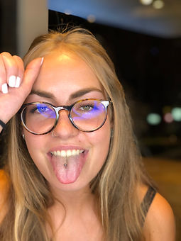 Tongue piercing