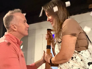 “Dead Man’s Cell Phone” at Westminster Community Playhouse