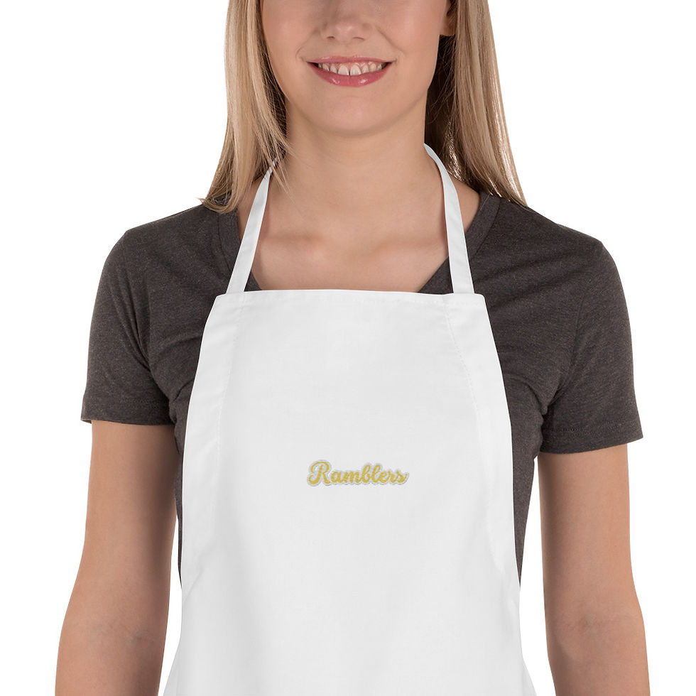 Thumbnail: Ramblers Embroidered Apron