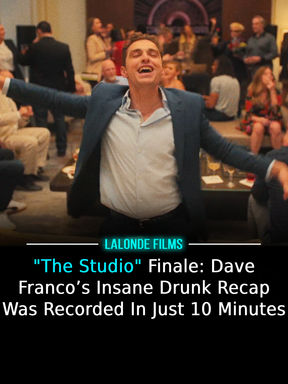 "The Studio" Finale: Dave Franco’s Insane Drunk Recap Was Recorded In Just 10 Minutes