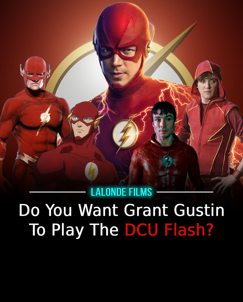 Do You Want Grant Gustin To Play The DCU Flash?