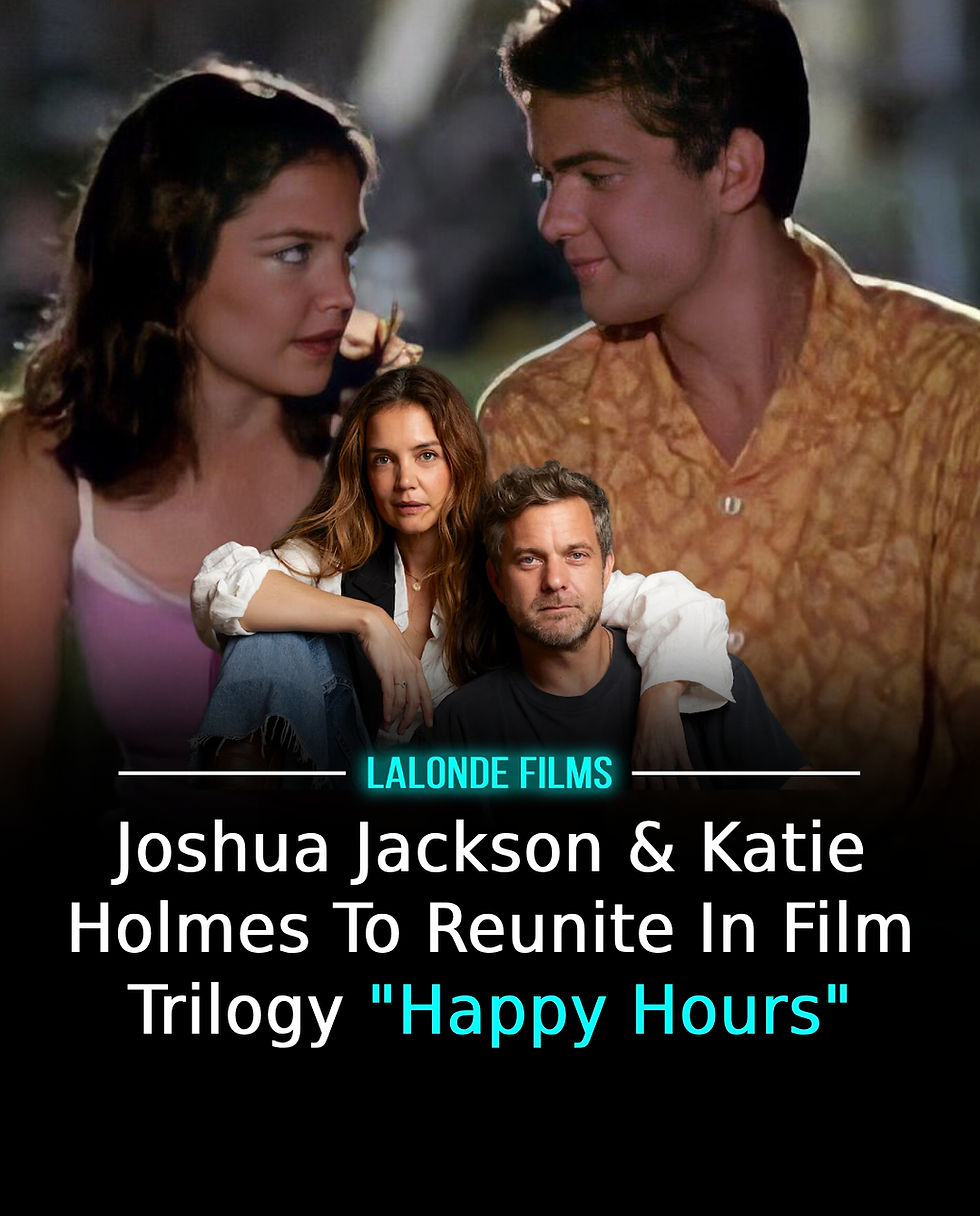 Joshua Jackson Katie Holmes Dawson's Creek Happy Hours Pacey Joey