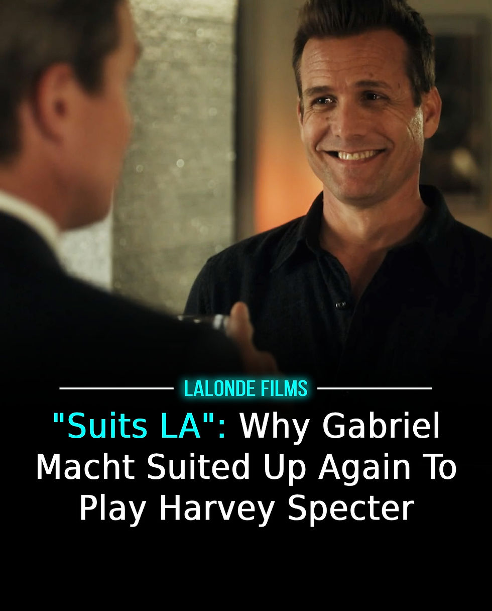 Gabriel Macht as Harvey Specter