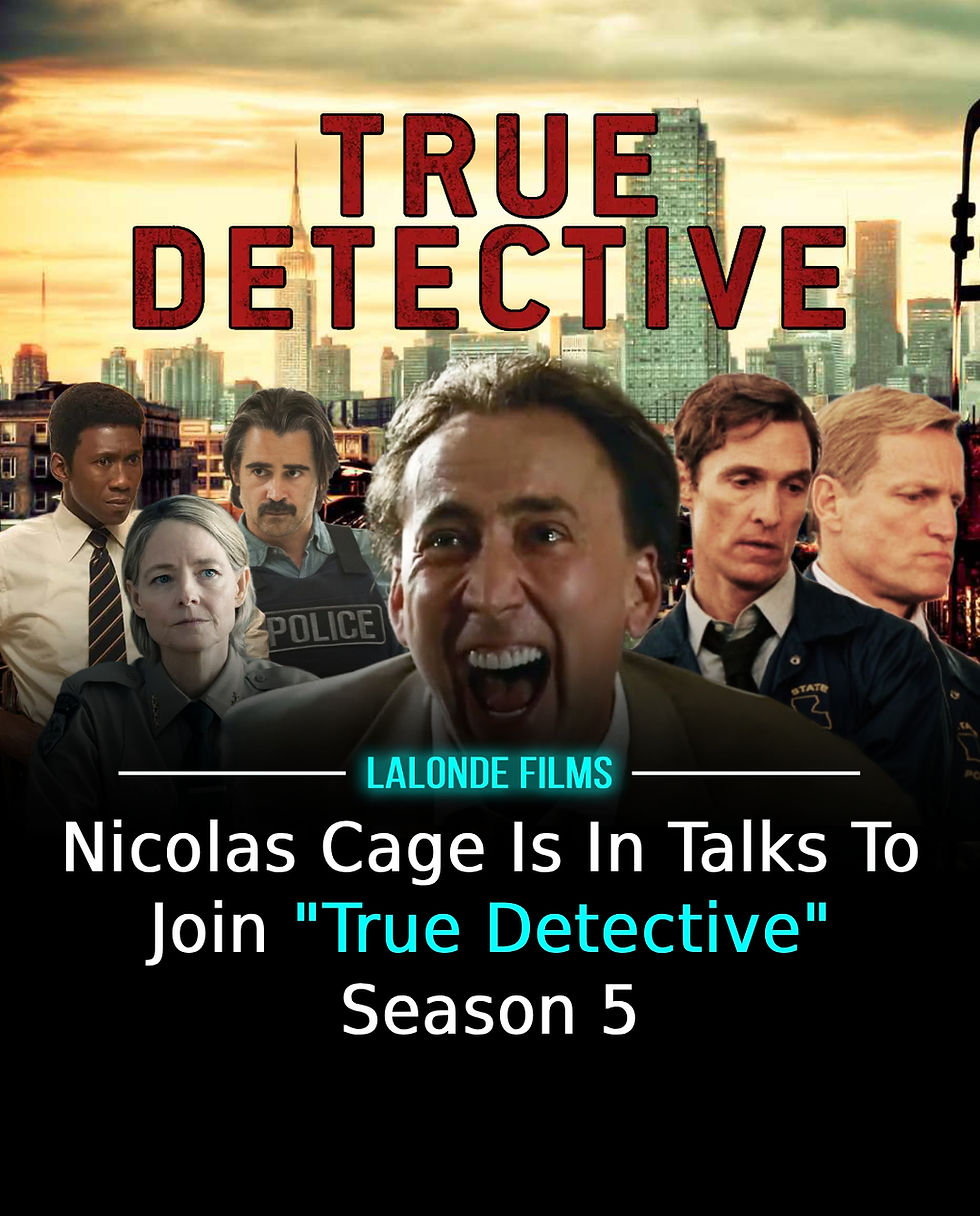 Nicolas Cage True Detective