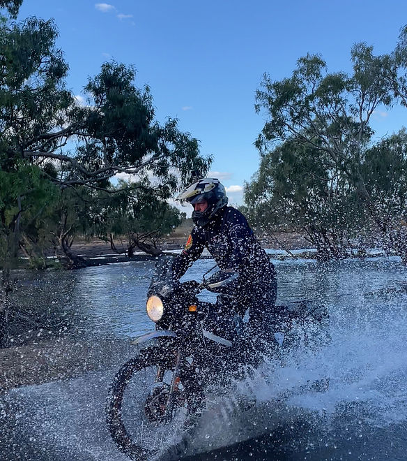 Me on a Himalayan Cape York tour 2024