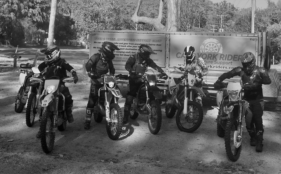 Close-up view of a motorbike dashboard with GPS and gear ready for a long ride