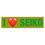 Thumbnail: Urbantilary colours I ❤️ SEIKO Bumper Sticker (printed in USA)