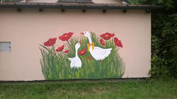 Muro su strada, Ravenna