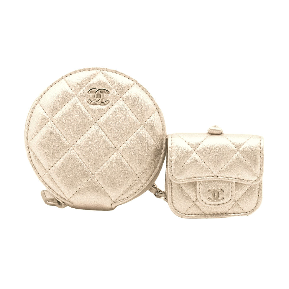 CHANEL Handtaschen – elegante Mini Pochette und Airpods Case Second-Hand Handtasche