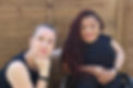 Founding members of Tractus Art.
Left: Silva Laukkanen, Right: Christelle Dreyer
