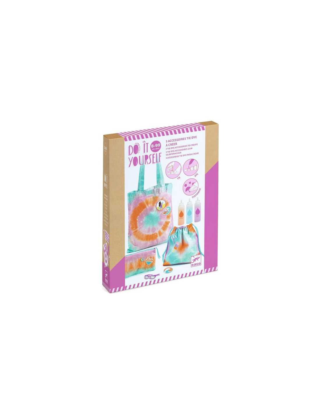 Accessoires Tie-Dye à créer Sunshine Camp - Do It Yourself - Djeco