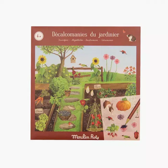 Décalcomanies Le jardinier