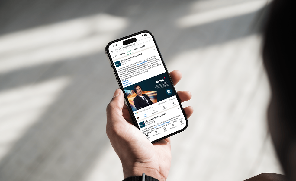 Motus Social Media Content & Video