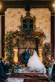 Colorful Wedding Ceremony at Dover Hall