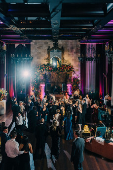 Colorful Wedding Reception