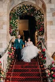 Colorful Wedding Reception