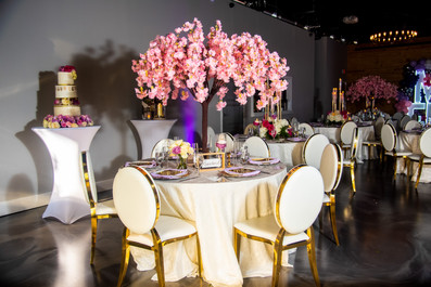 cherry tree wedding table centerpiece