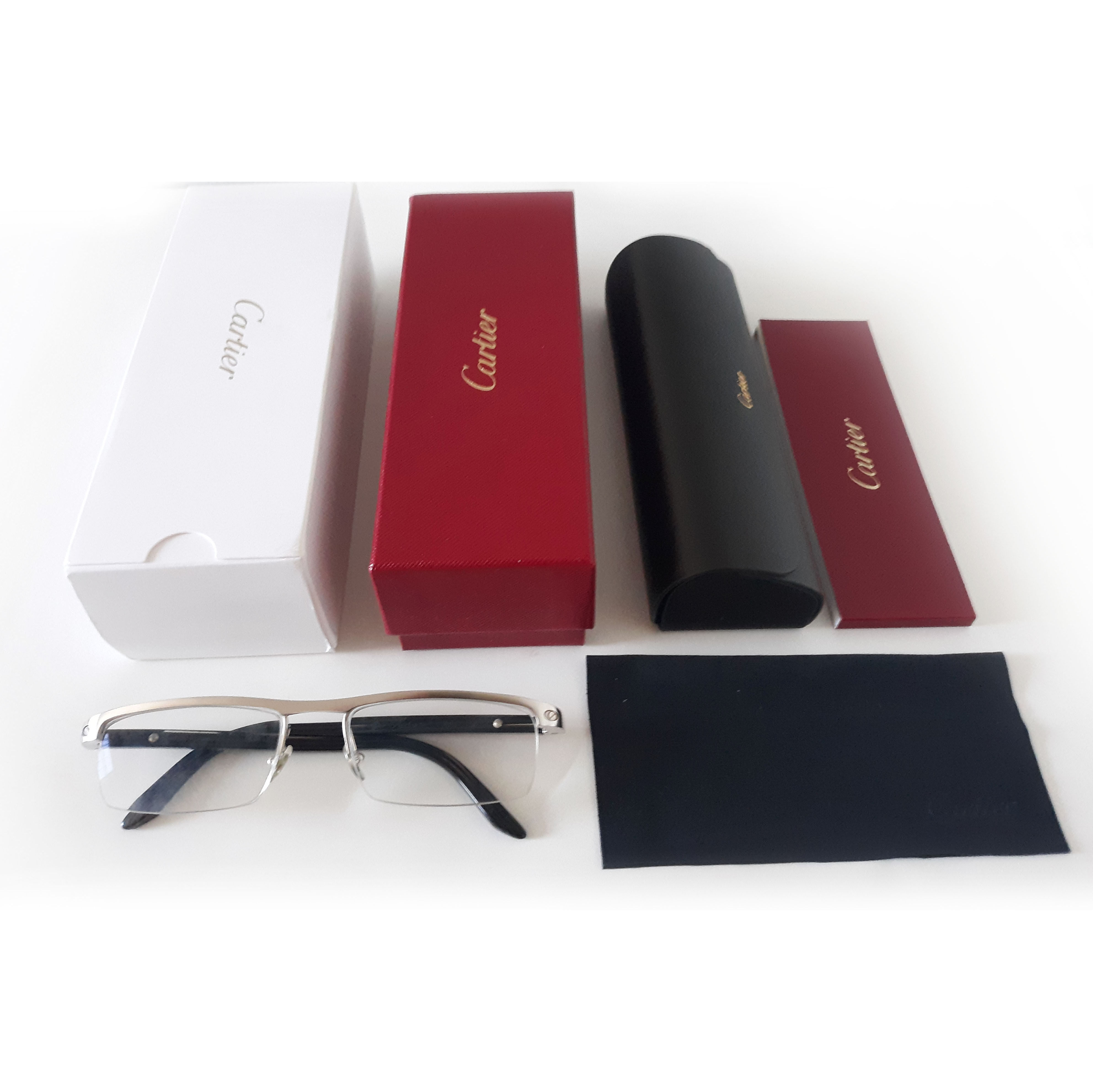 NEW! Cartier Paris Unisex Eyeglasses R de Cartier T8100812